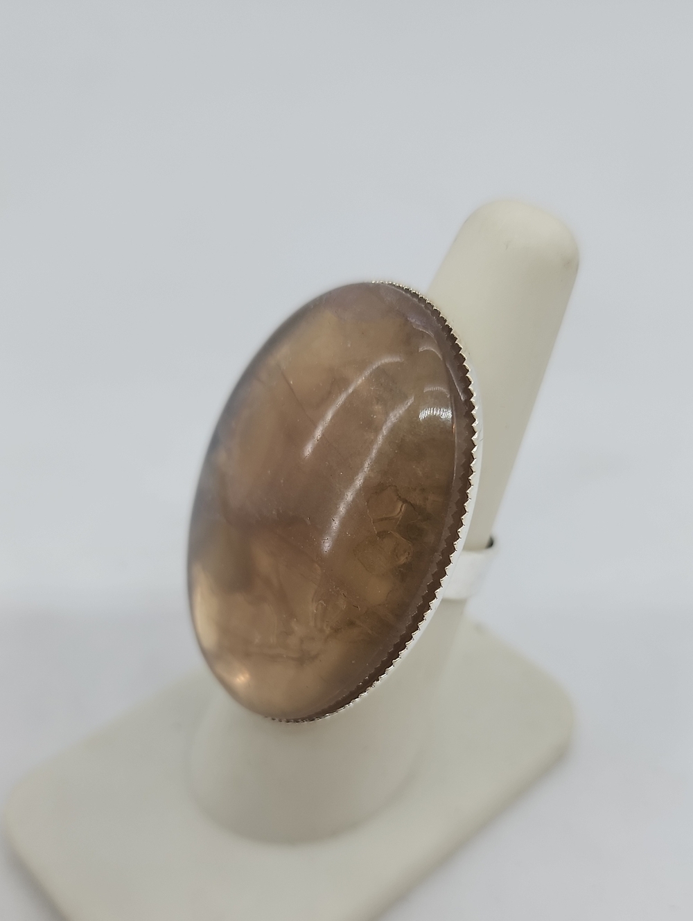 GASOLINE GLAMOUR COCKTAIL RING PURPLE FLUORITE - Picture 2 of 7
